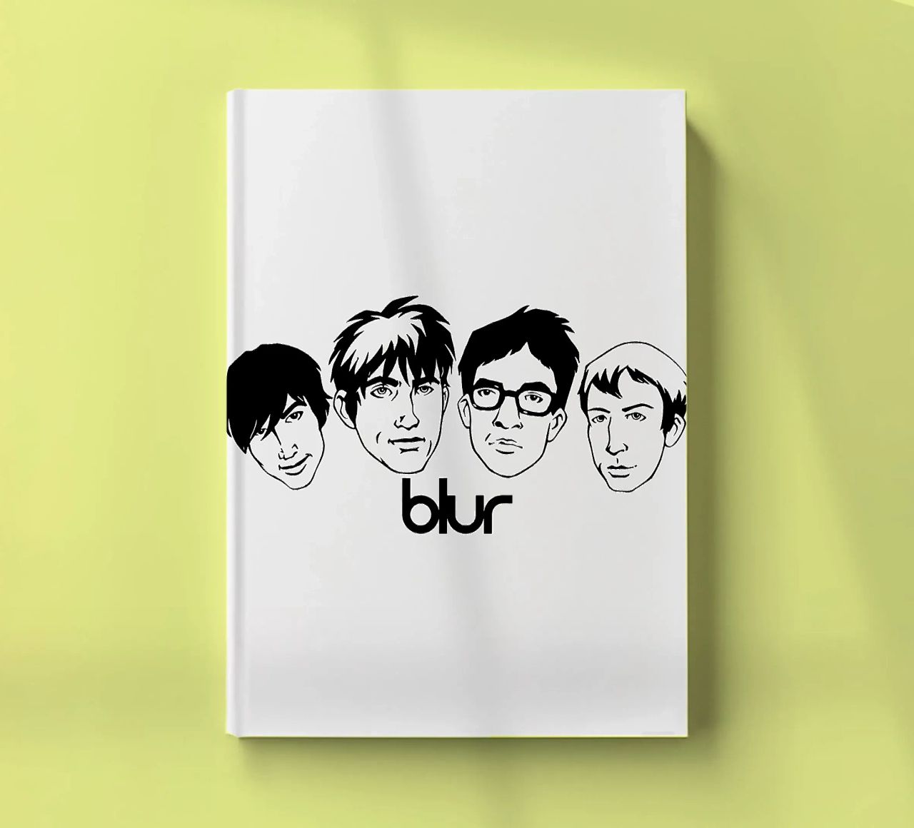 Blur Awsome carnet de notes de FKochStudio