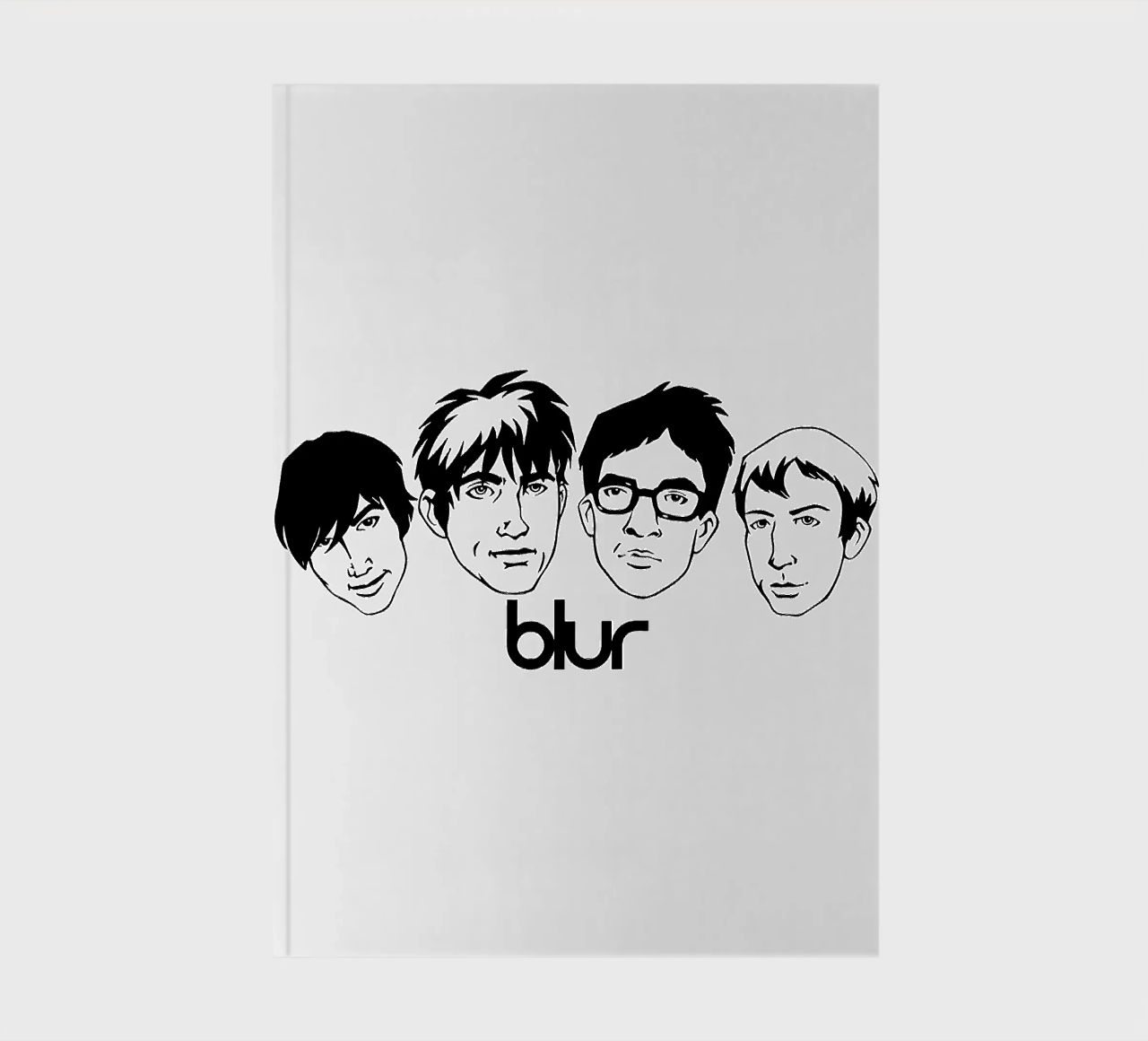 Blur Awsome carnet de notes de FKochStudio