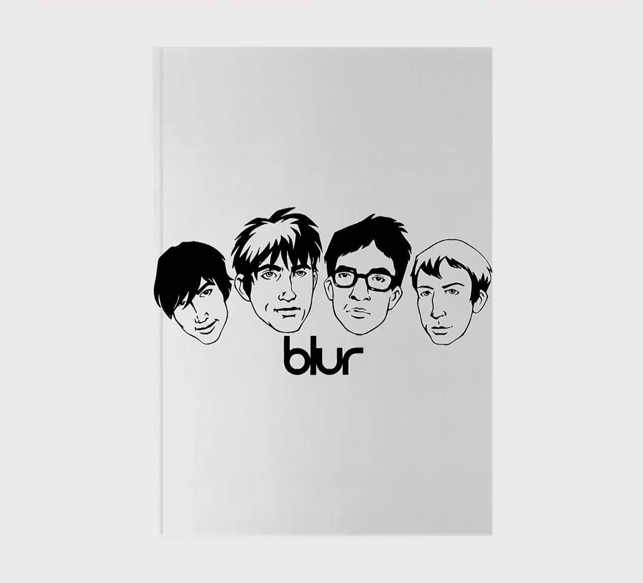 Blur Awsome cuaderno de FKochStudio