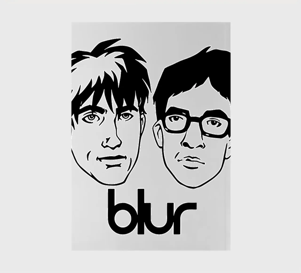 Blur Awsome Notizbuch von FKochStudio
