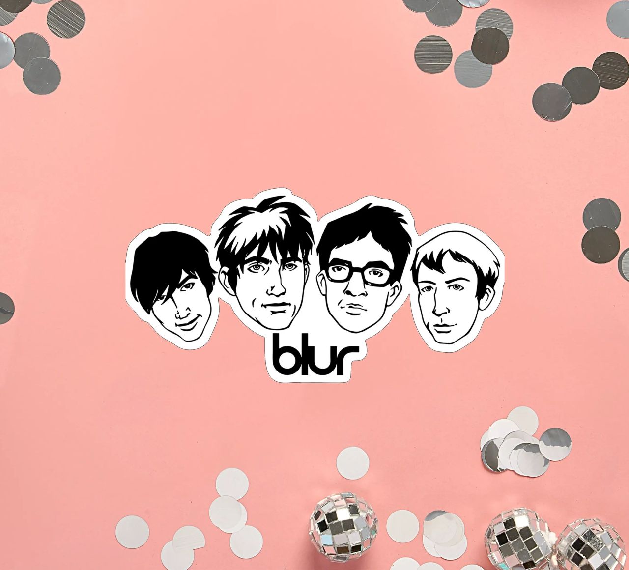 Blur Awsome autocollant de FKochStudio