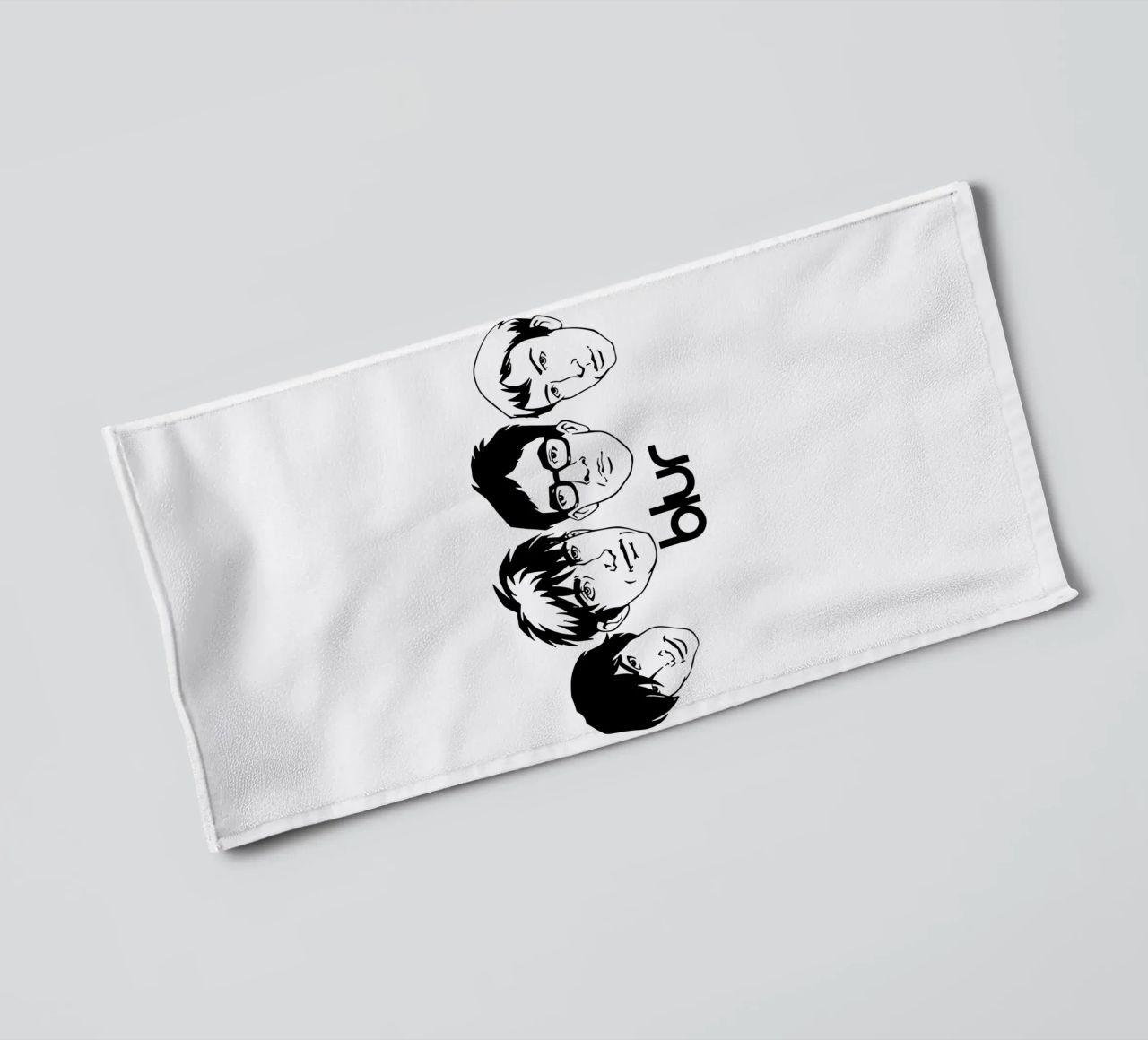 Blur Awsome serviette de bain de FKochStudio