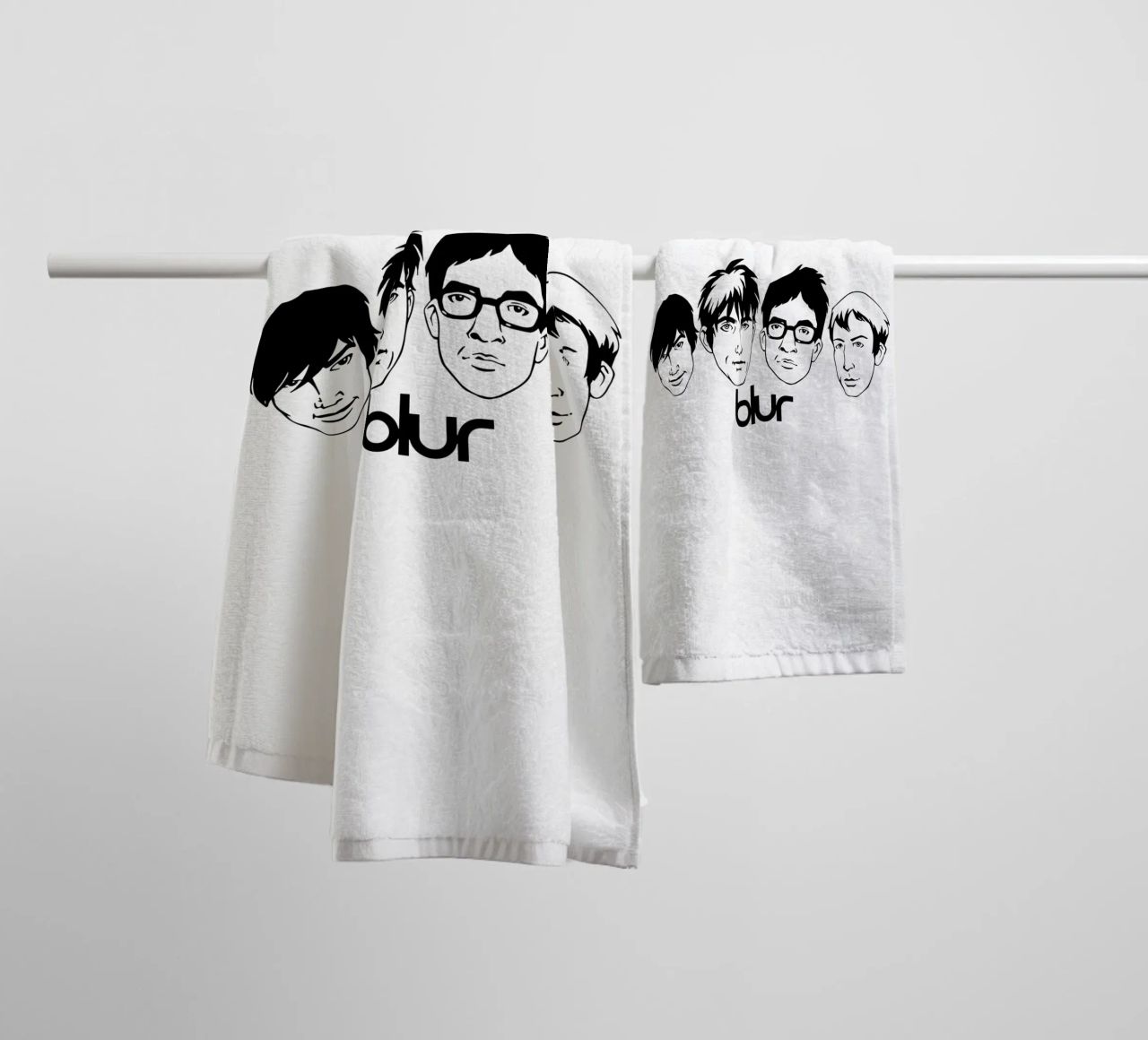 Blur Awsome serviette de bain de FKochStudio