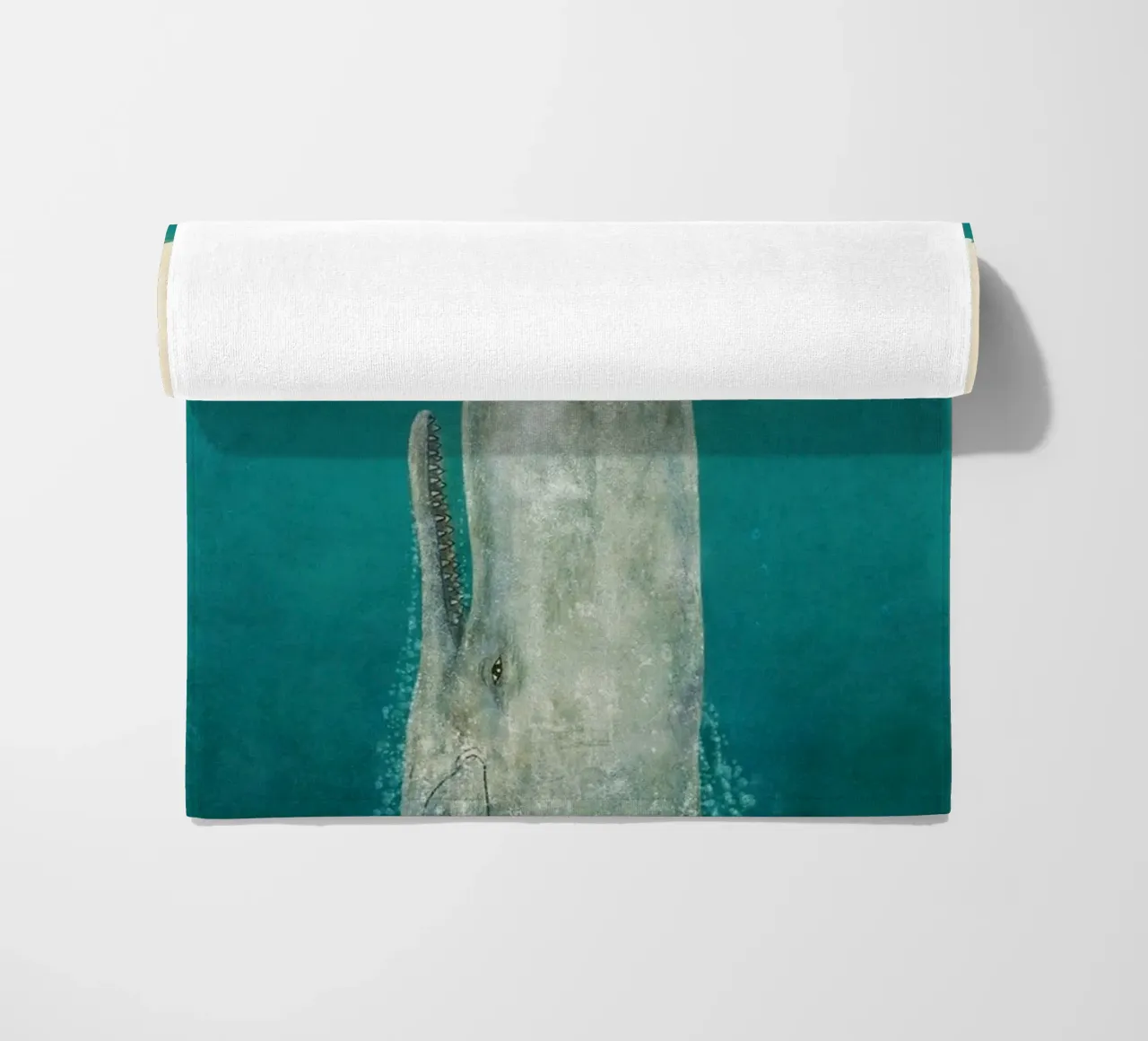 The Legend Whale beach towel by Alex happy shop