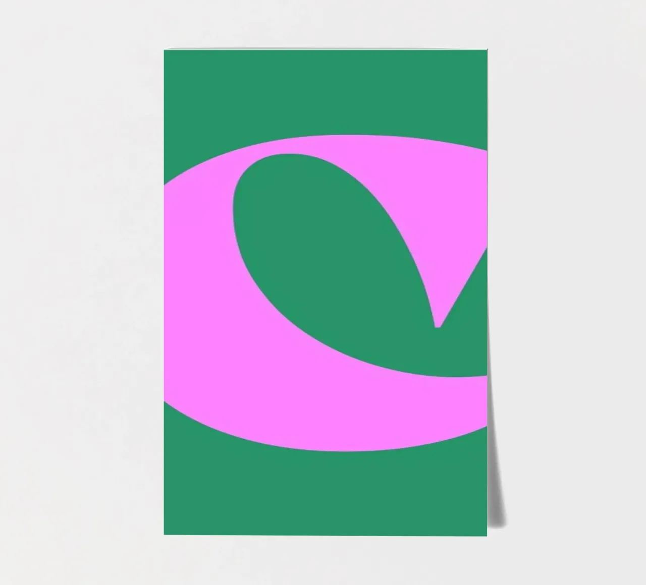 Colorful C foglio adesivo da Mottos by Sinan Saydik