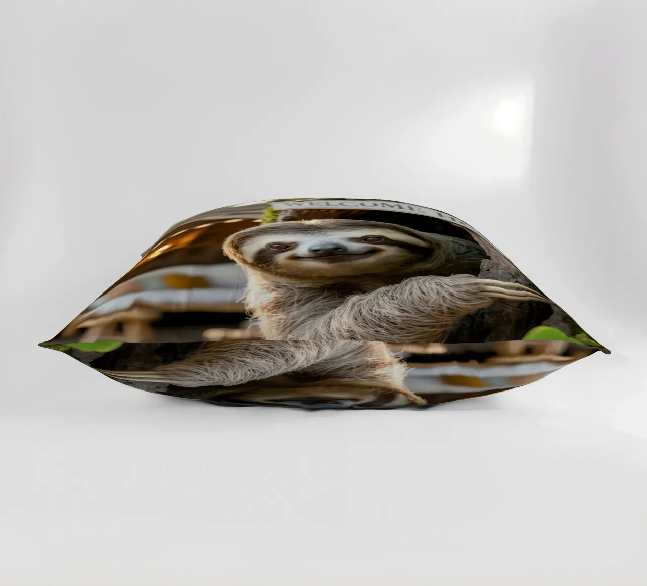 Benvenuto a casa Faultier cuscino da SlothStella