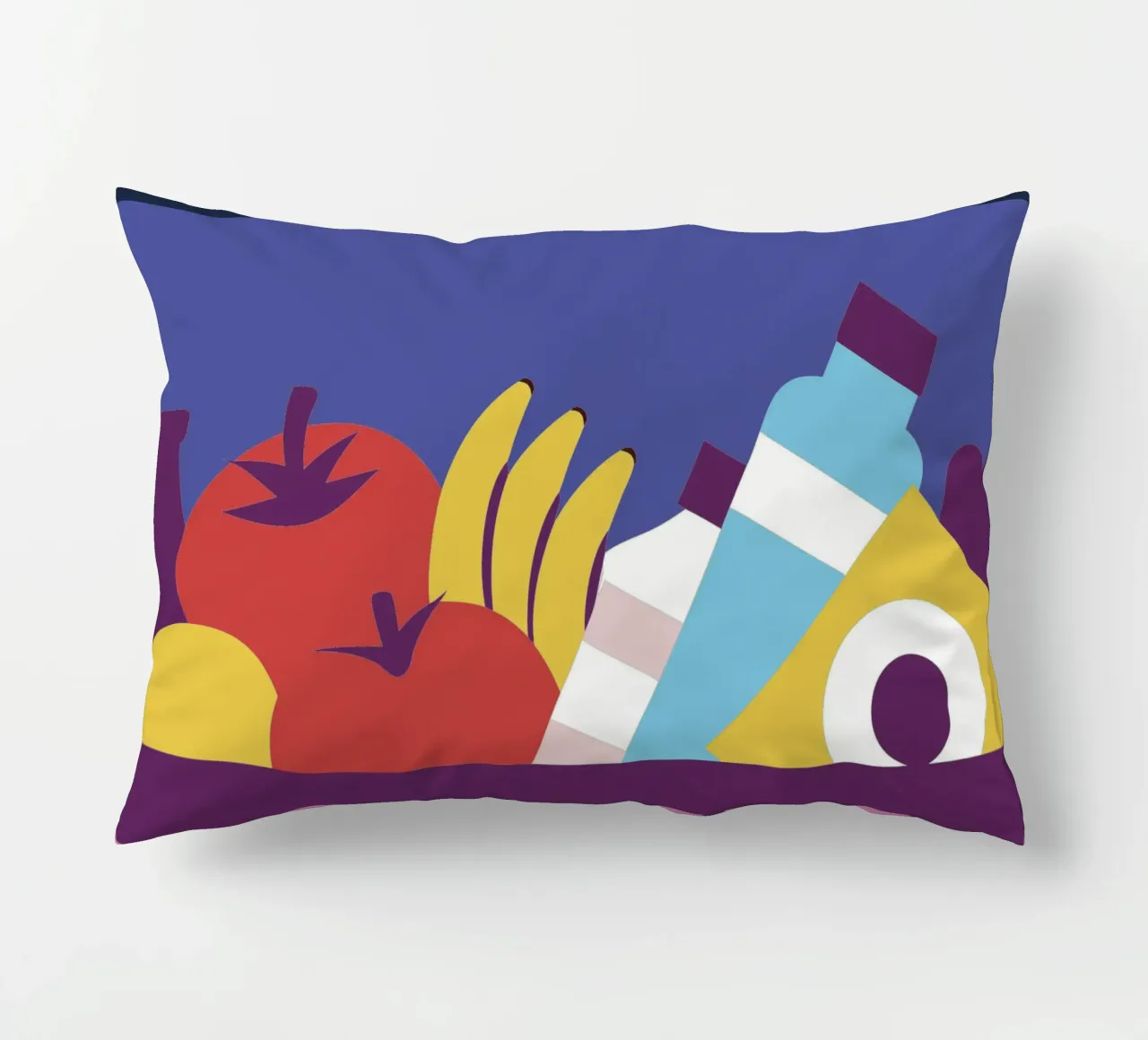 Shopping di frutta cuscino da LOOK DIFFERENT