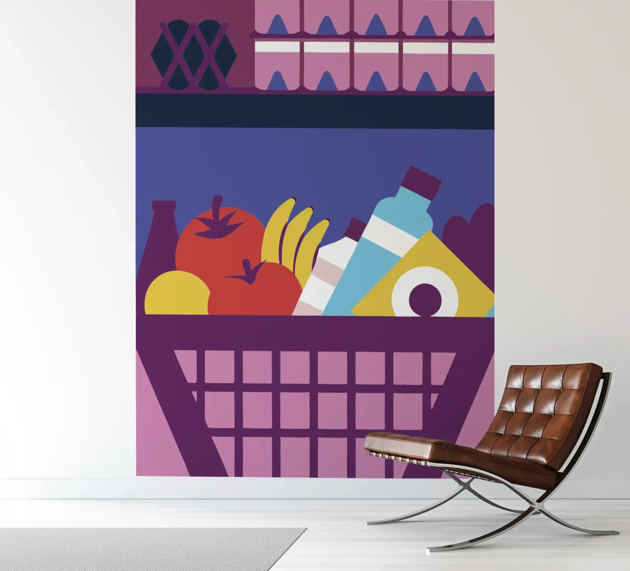 Shopping for Fruits photo wallpaper by LOOK DIFFERENT