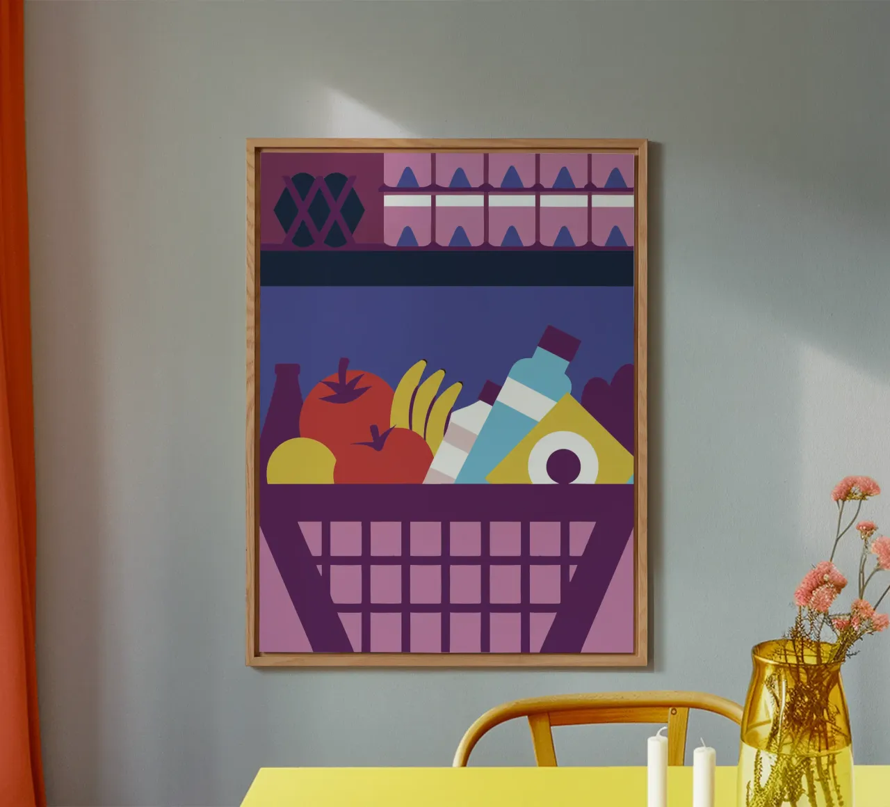 Shopping for Fruits forex plate by LOOK DIFFERENT