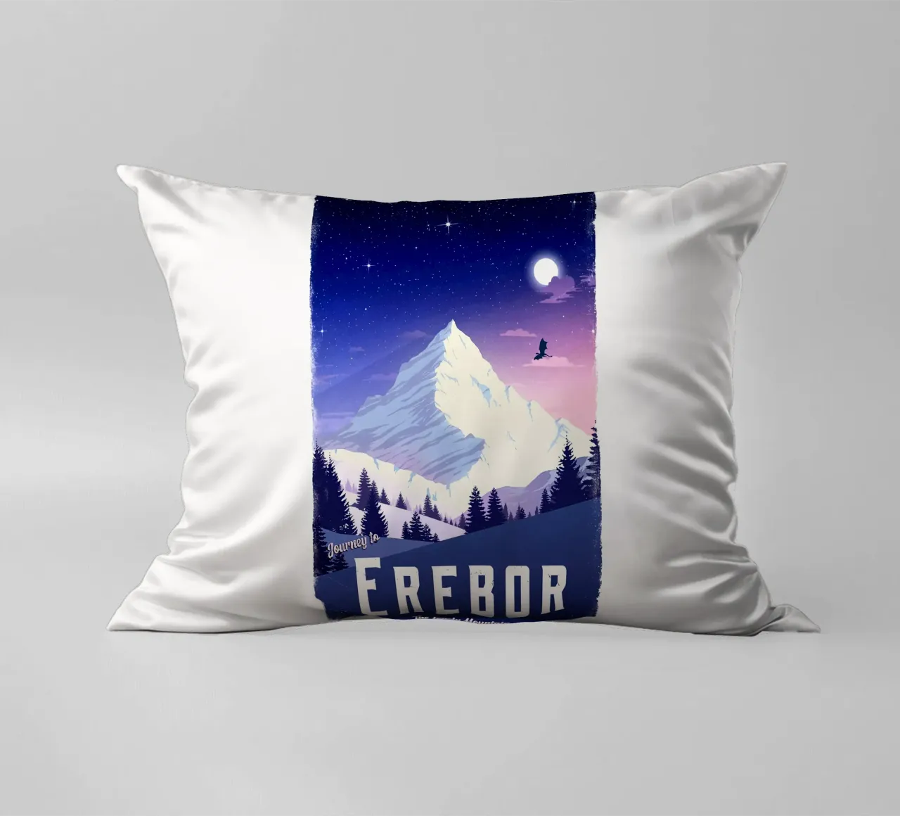 Viaggio a Erebor cuscino da Alice Slatera