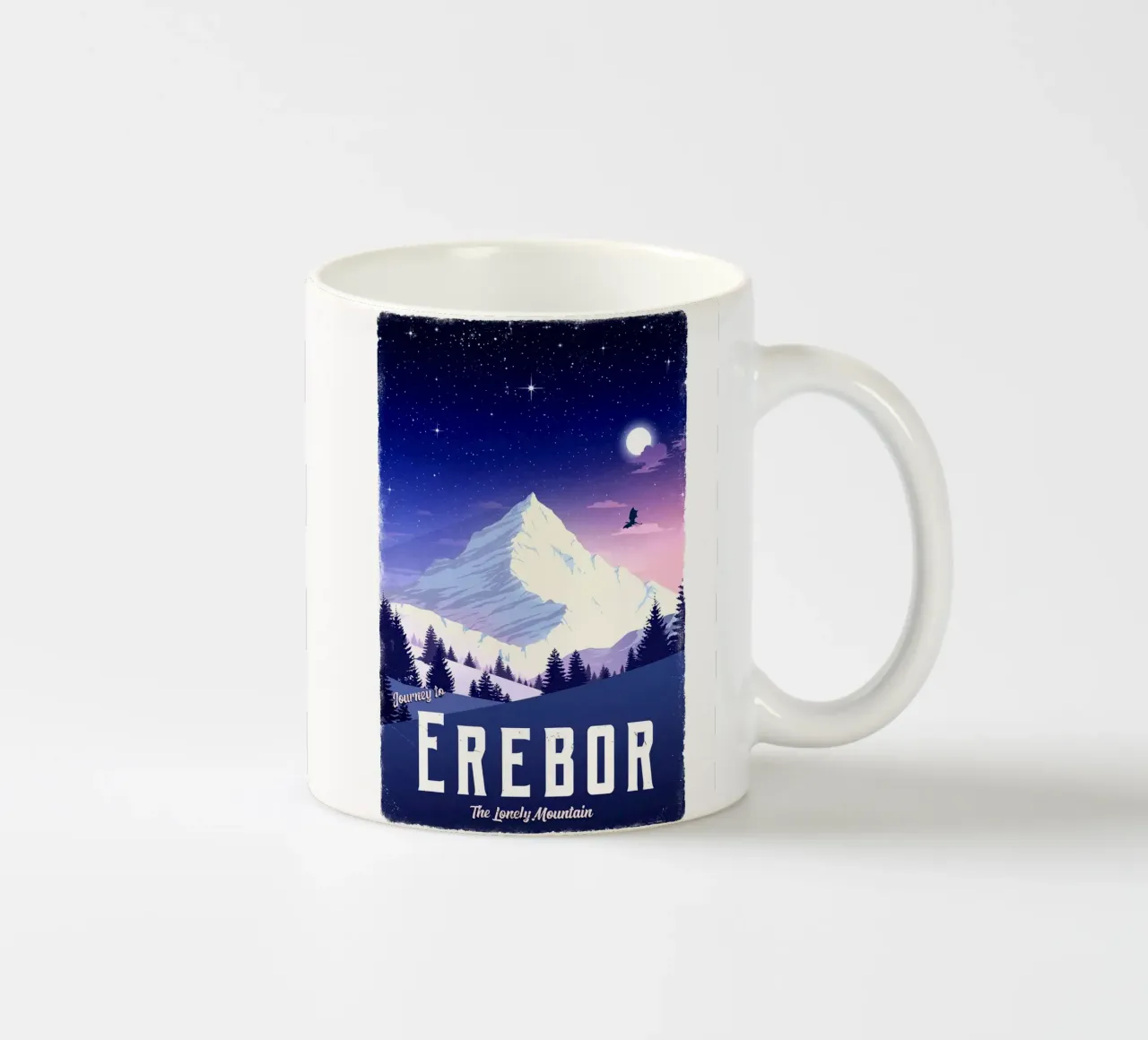 Viaggio a Erebor tazza in ceramica da Alice Slatera