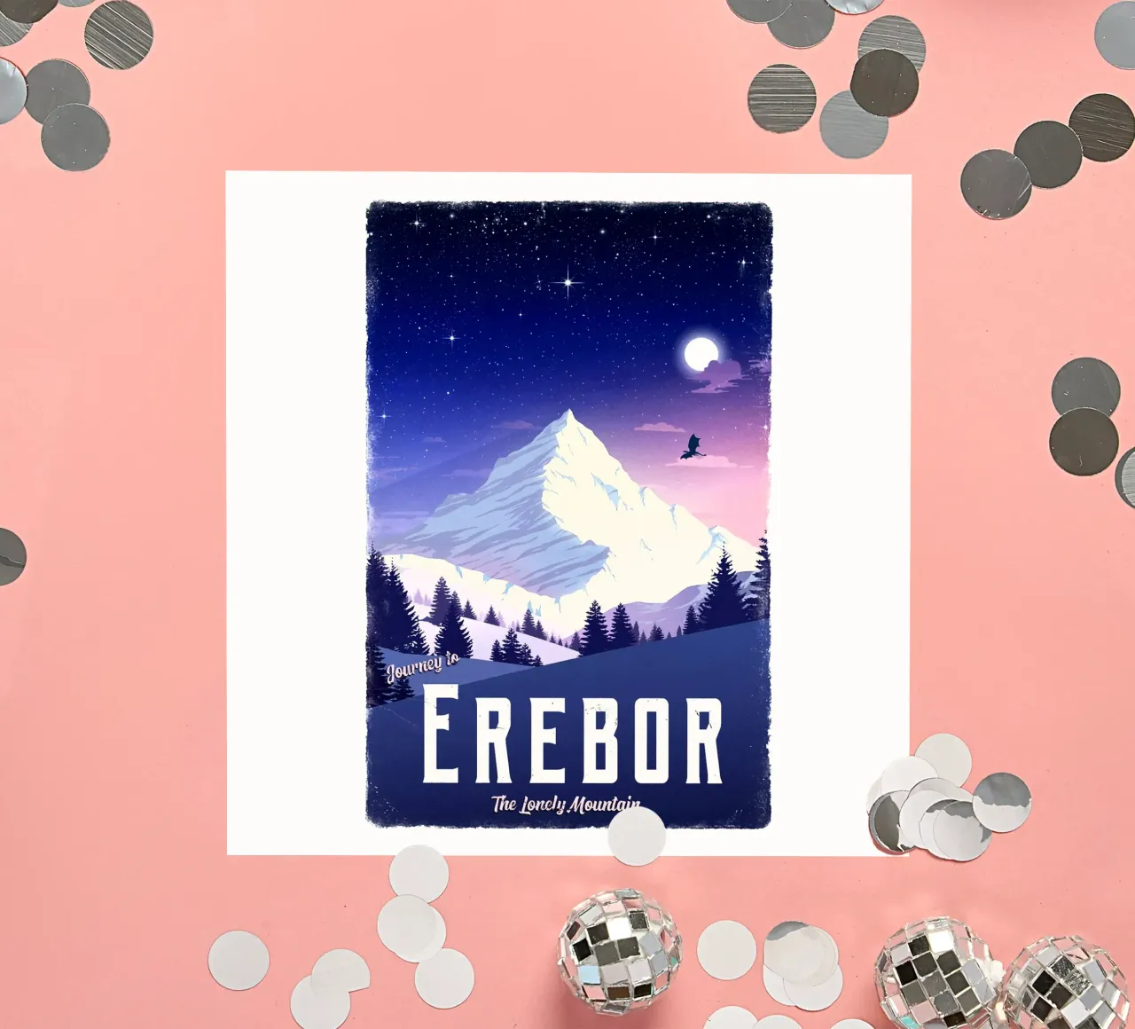 Journey To Erebor sticker by Alice Slatera