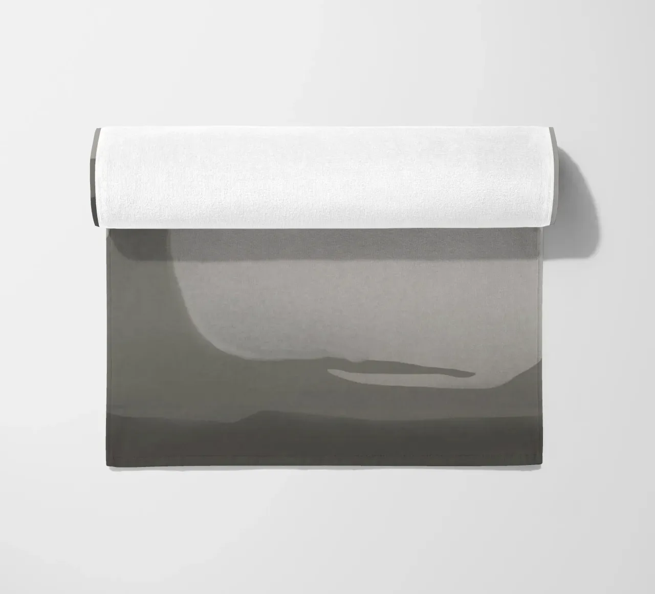 Scultura minimale in scala di grigi telo mare da Little Dean