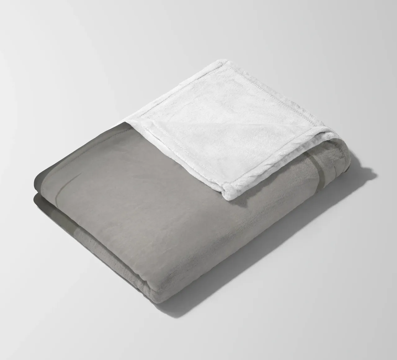 Scultura minimale in scala di grigi coperta in pile da Little Dean