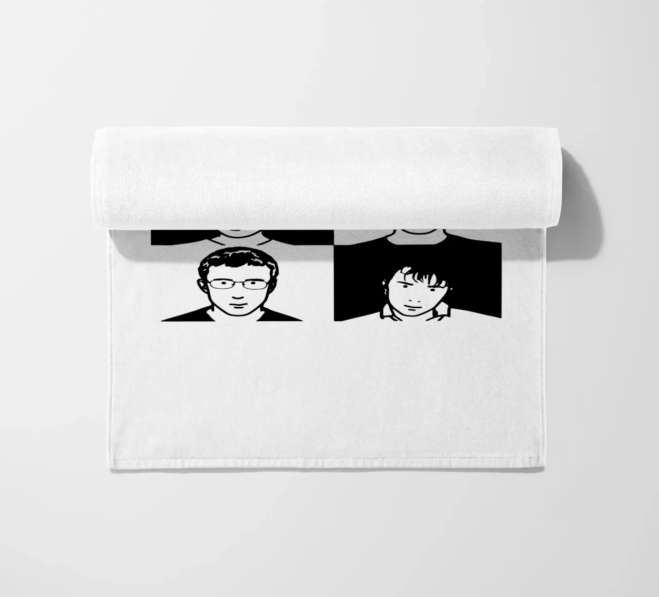 Sfocatura in bianco e nero telo mare da FKochStudio