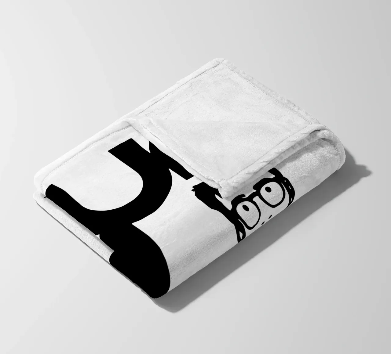 Sfocatura in bianco e nero coperta in pile da FKochStudio
