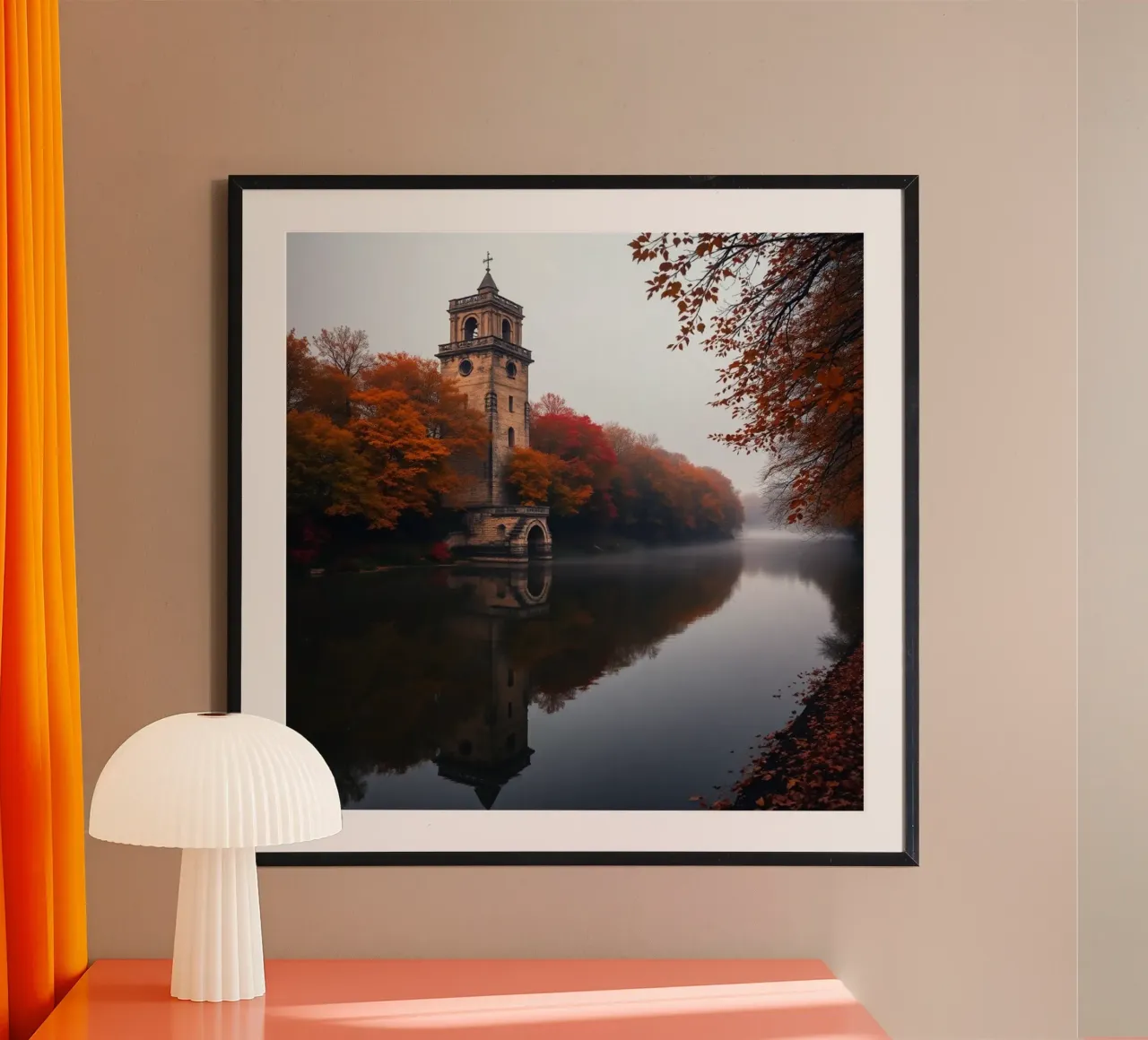 Paesaggio etereo poster da PhotoVibe Decor