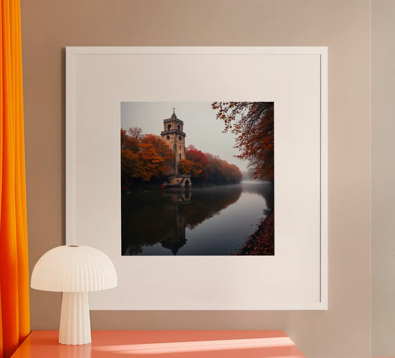 Paesaggio etereo poster da PhotoVibe Decor