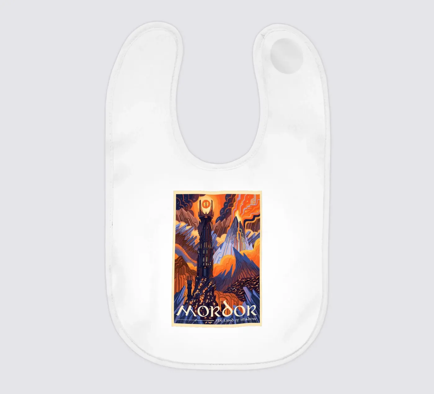 Mordor Babylätzchen von Alice Slatera
