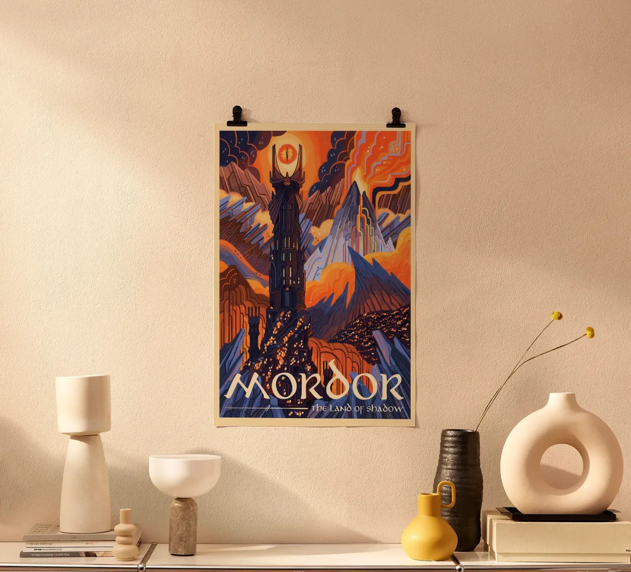 Mordor poster da Alice Slatera