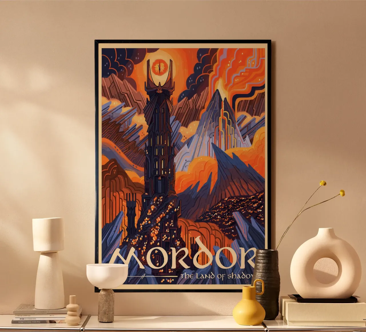 Mordor poster da Alice Slatera