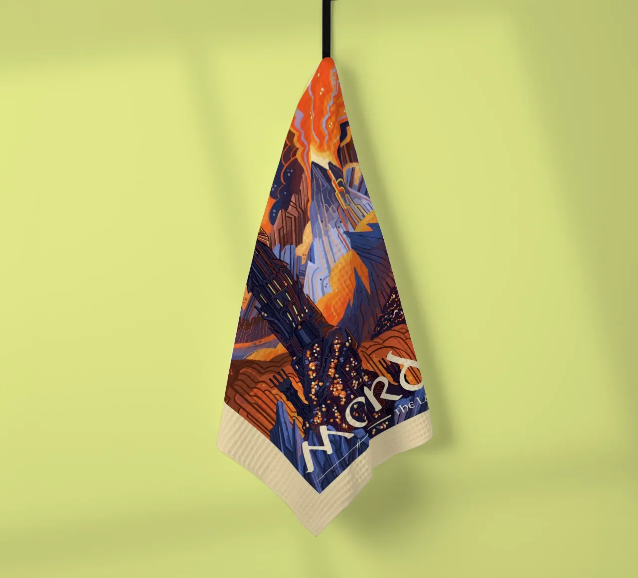 Mordor canovaccio da cucina da Alice Slatera