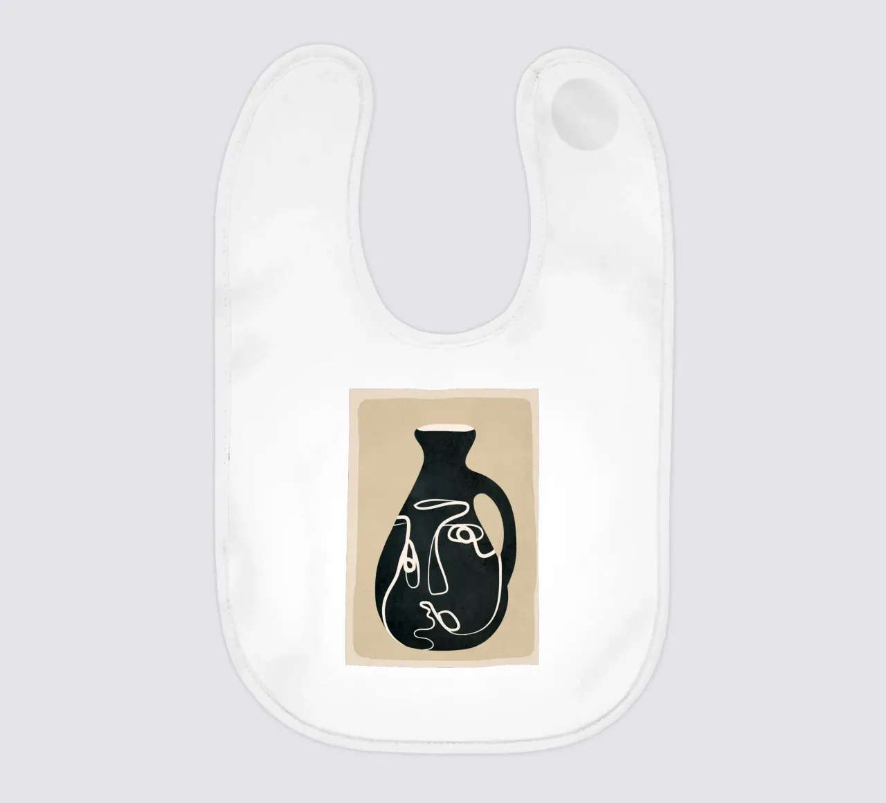 Abstract Art Vase 9 bavaglino da Flow Line