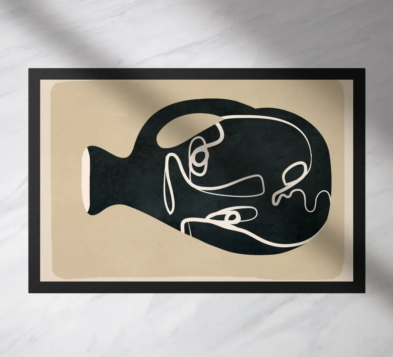 Abstract Art Vase 9 zerbino da Flow Line