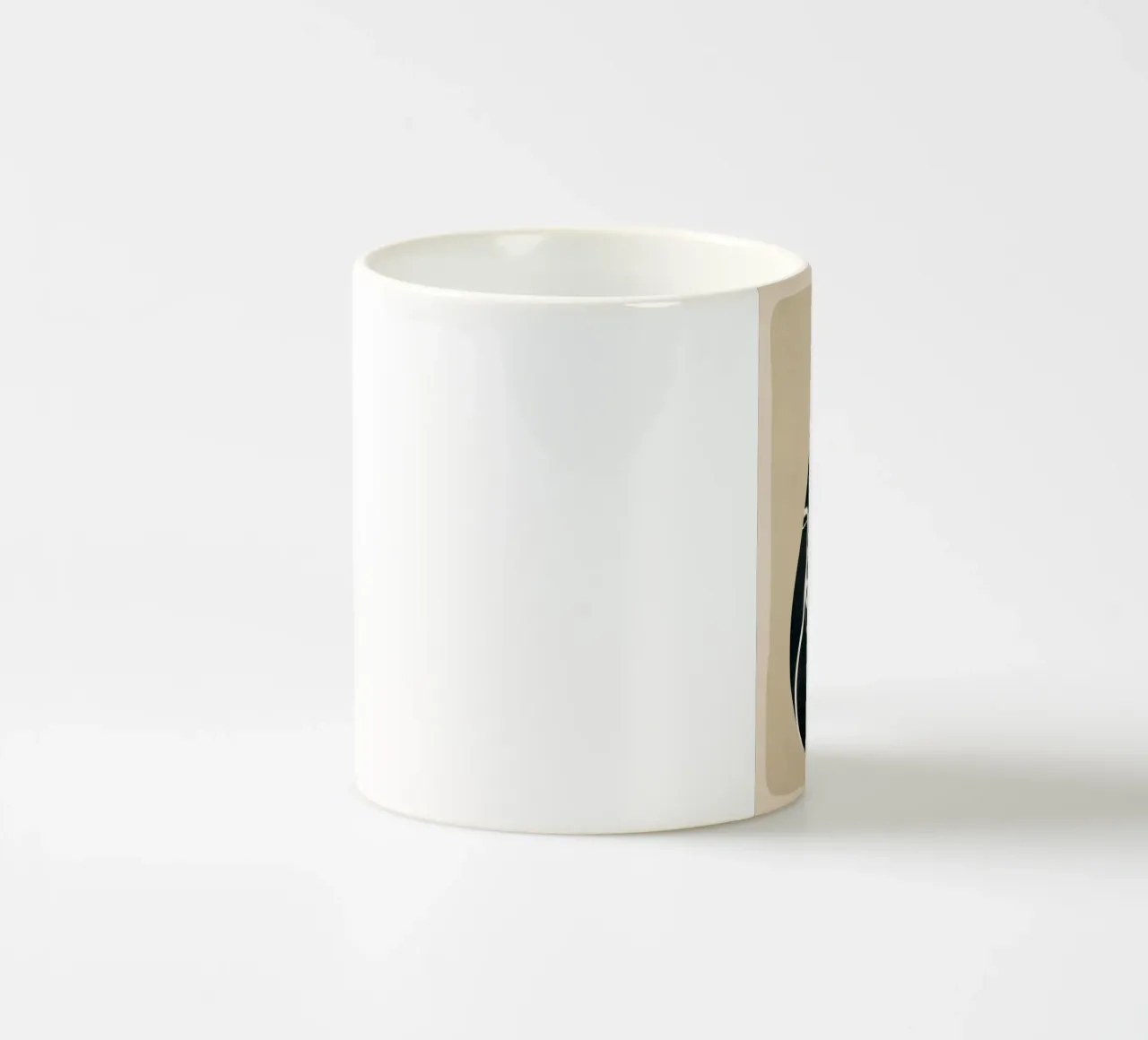 Abstract Art Vase 9 tazza in ceramica da Flow Line