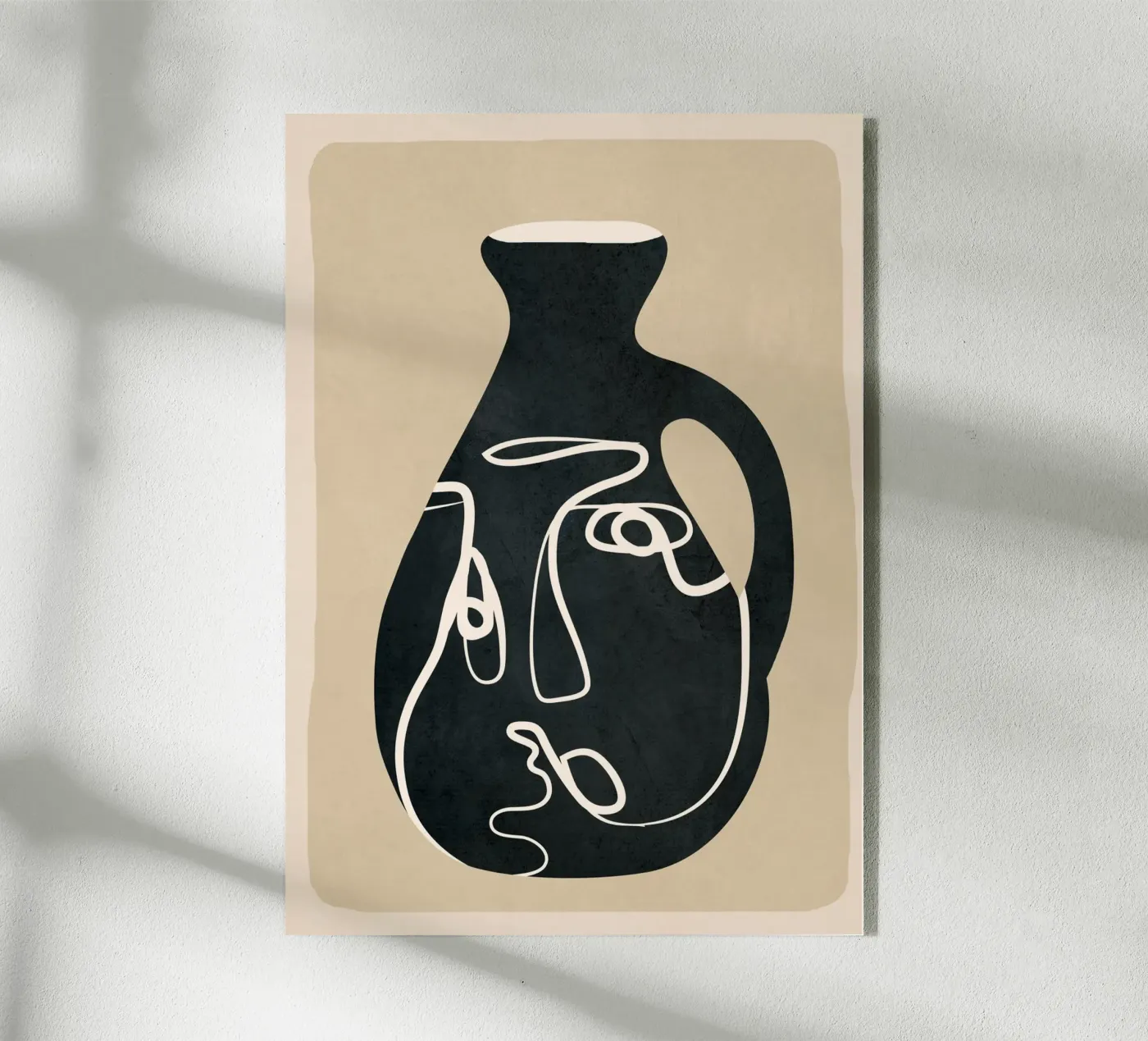 Abstract Art Vase 9 plexiglass da Flow Line