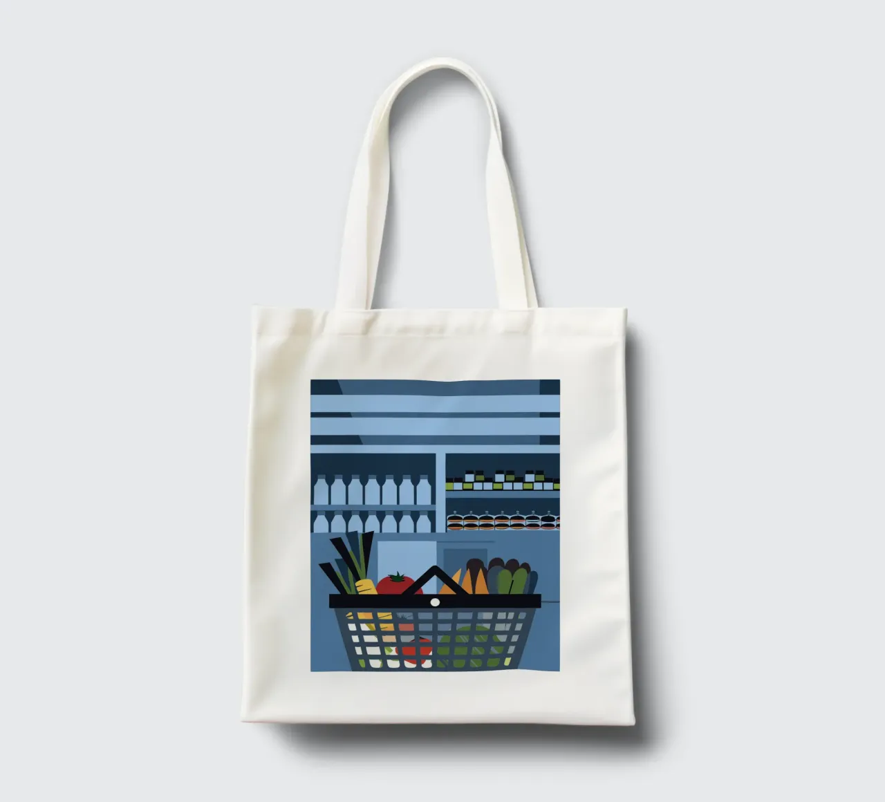 Shopping di frutta borsa in juta da LOOK DIFFERENT