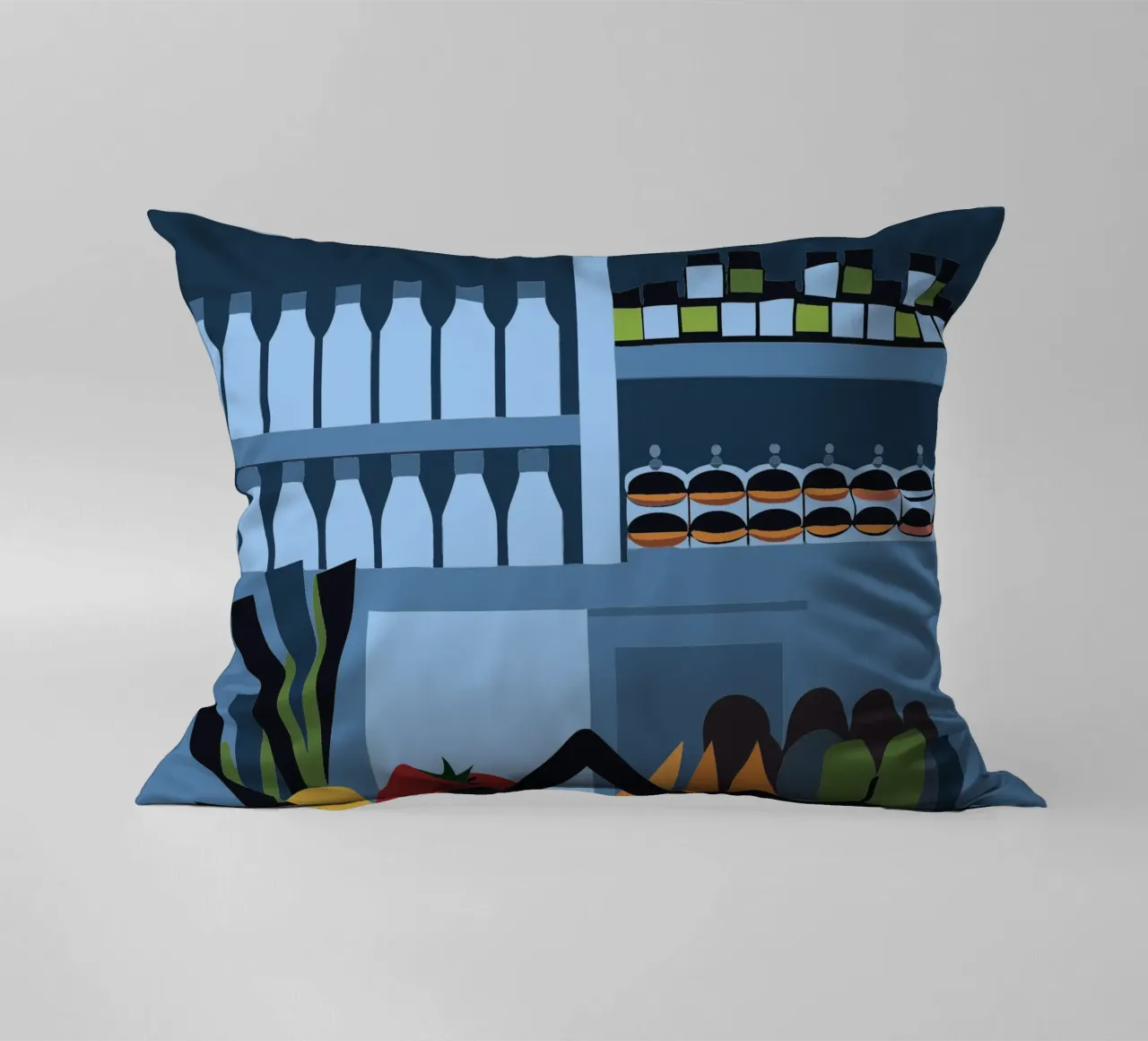 Shopping di frutta cuscino da LOOK DIFFERENT