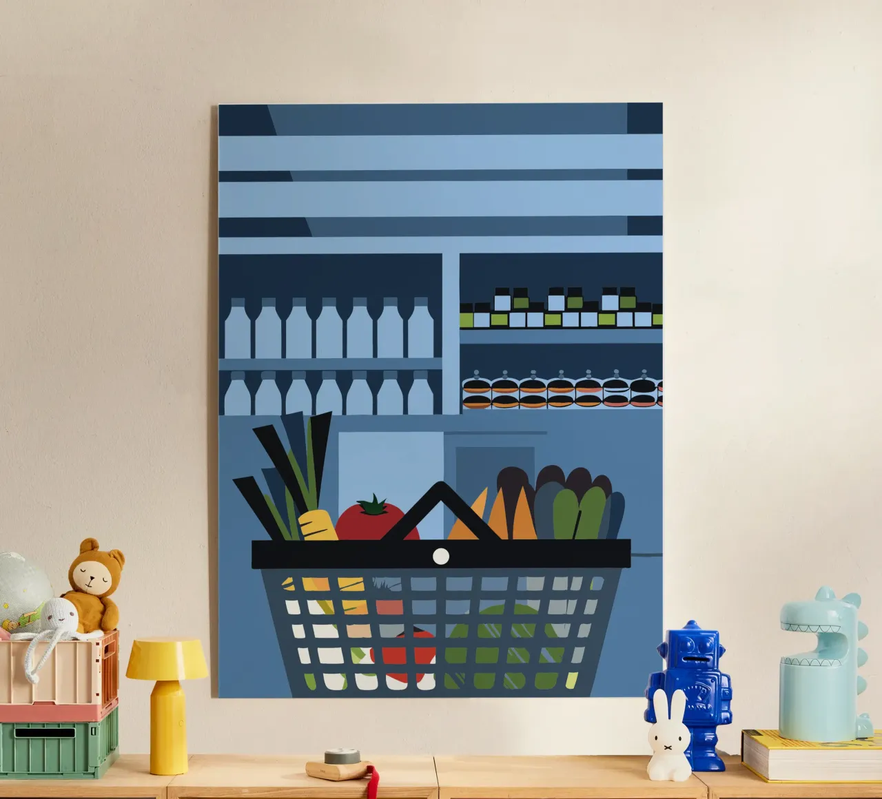 Shopping di frutta plexiglass da LOOK DIFFERENT