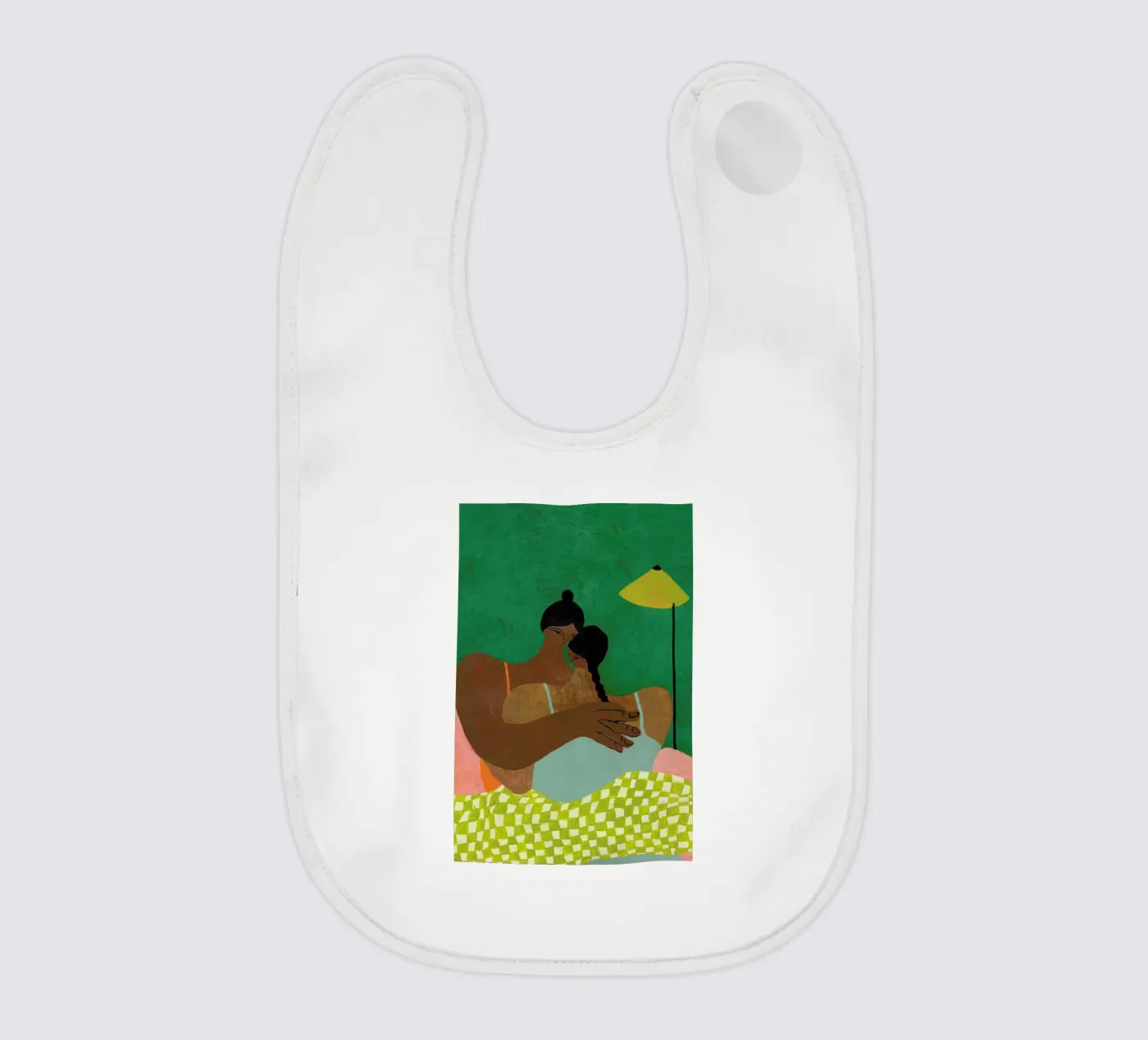 Hug baby bib by Nudes and Croissants
