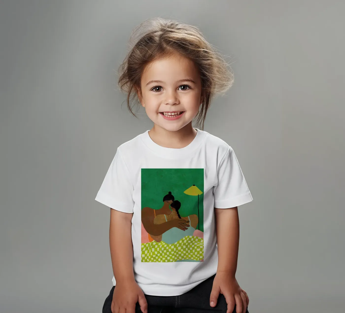 Hug t-shirt bambini da Nudes and Croissants