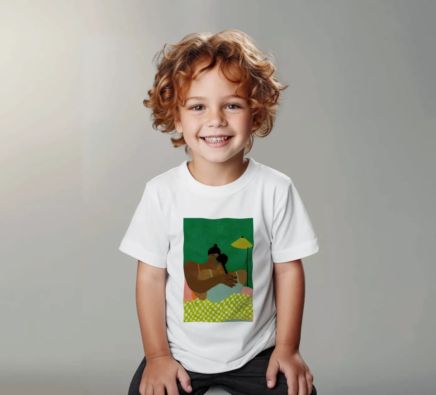 Hug t-shirt bambini da Nudes and Croissants