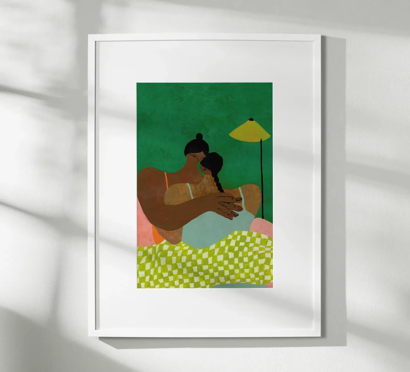 Hug Poster von Nudes and Croissants