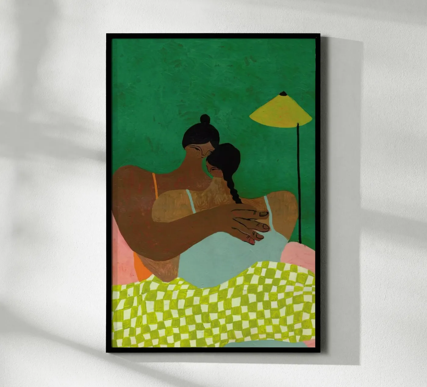 Hug Poster von Nudes and Croissants