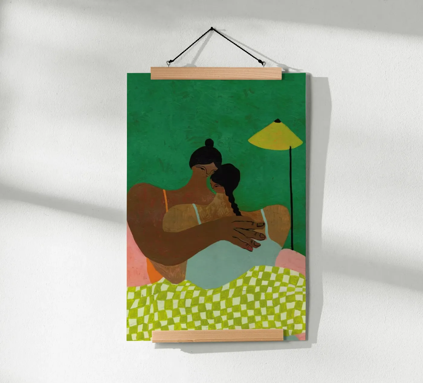 Hug Poster von Nudes and Croissants
