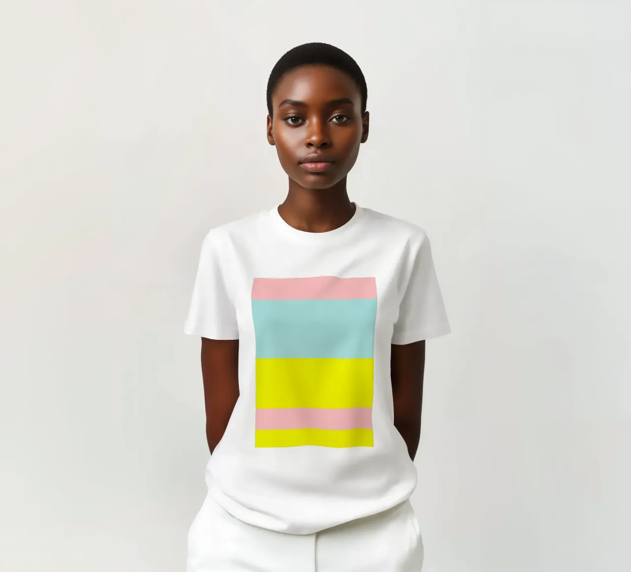 IBIZA. Colorblock 2 (2Varianten verfügbar) t-shirt by FRICKE DESIGN