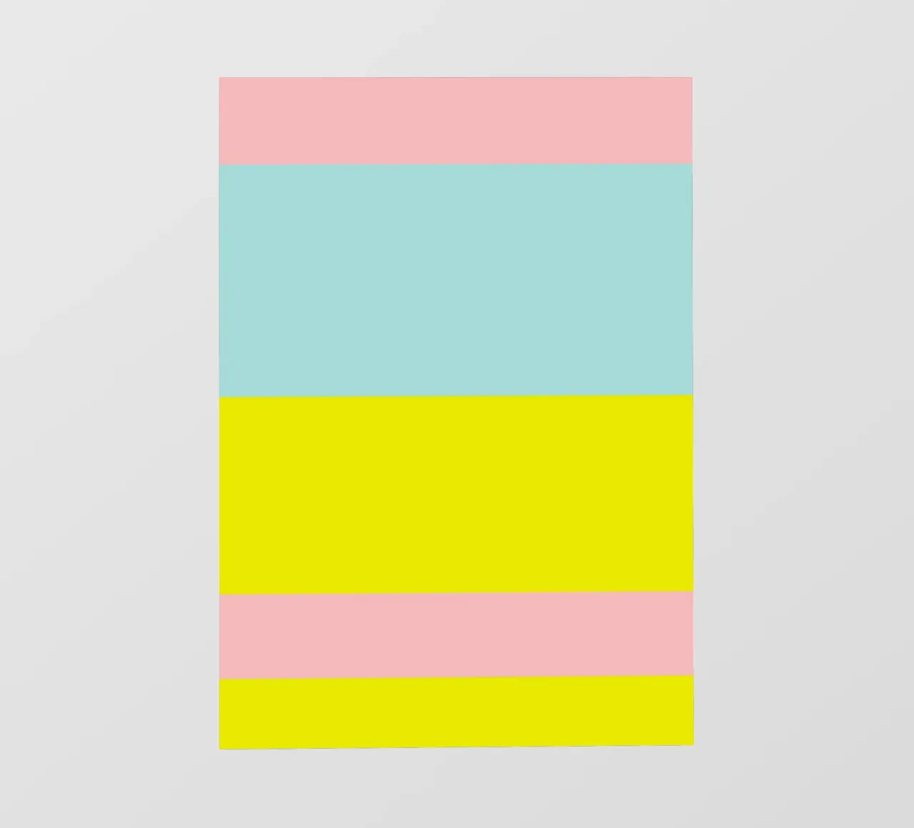 IBIZA. Colorblock 2 (2Varianten verfügbar) pvc-zeil van FRICKE DESIGN