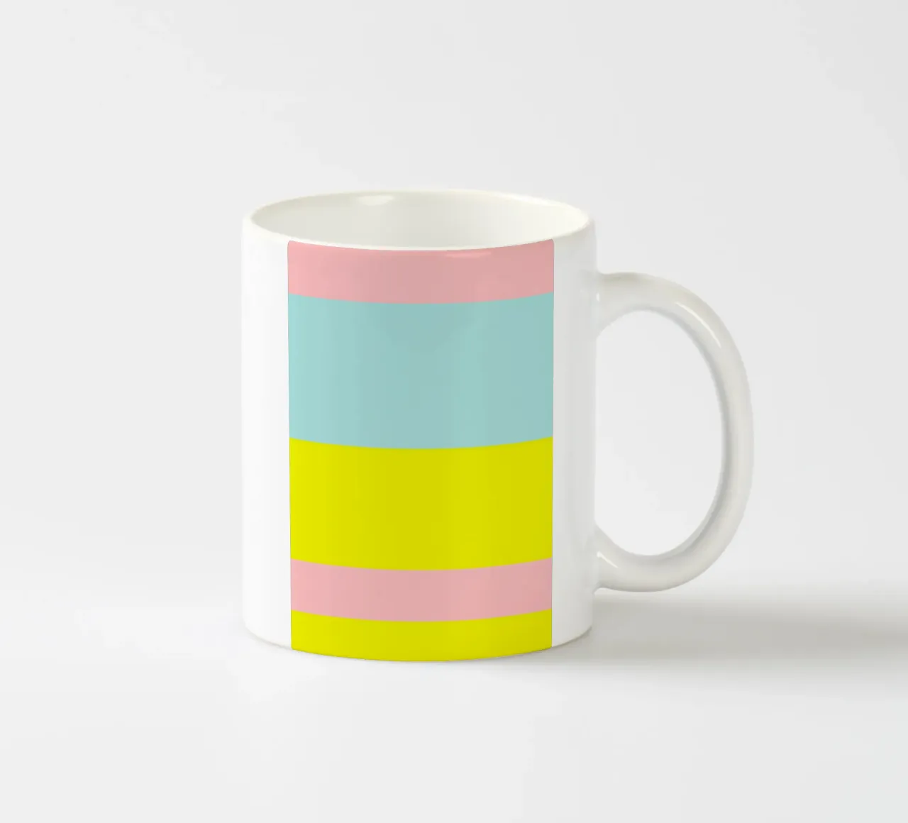 IBIZA. Colorblock 2 (2Varianten verfügbar) tazza in ceramica da FRICKE DESIGN