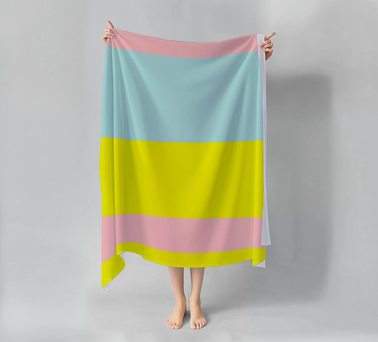 IBIZA. Colorblock 2 (2Varianten verfügbar) telo mare da FRICKE DESIGN