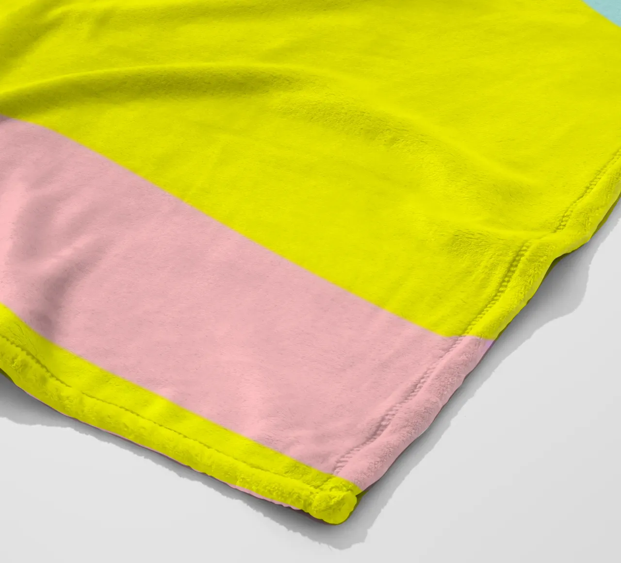 IBIZA. Colorblock 2 (2Varianten verfügbar) coperta in pile da FRICKE DESIGN