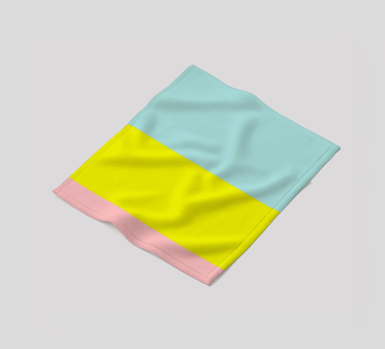 IBIZA. Colorblock 2 (2Varianten verfügbar) coperta in pile da FRICKE DESIGN