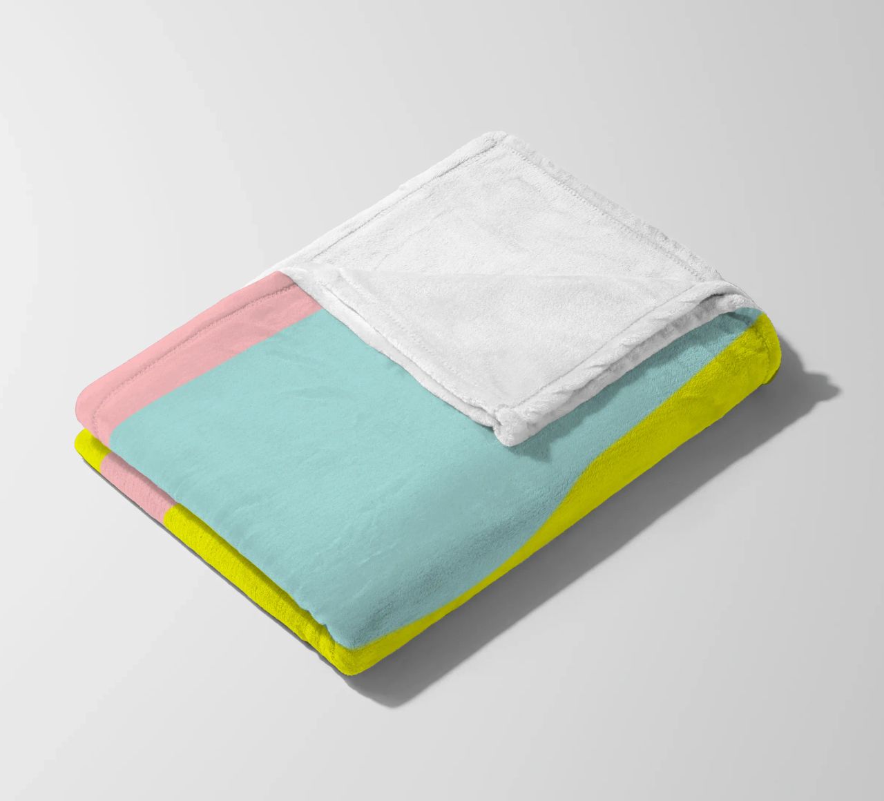 IBIZA. Colorblock 2 (2Varianten verfügbar) coperta in pile da FRICKE DESIGN