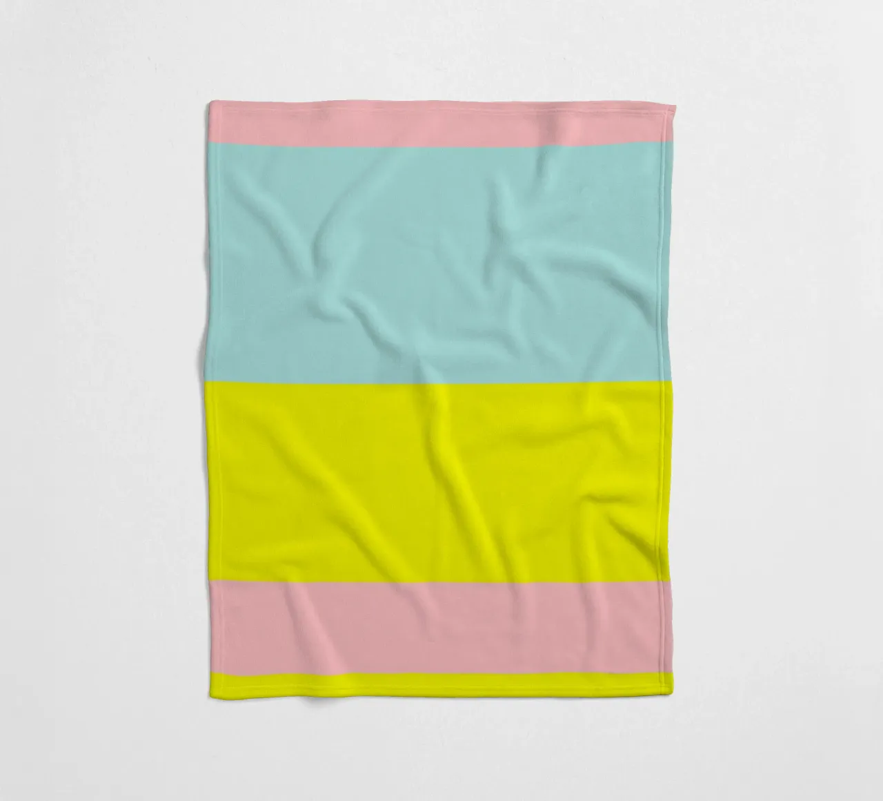 IBIZA. Colorblock 2 (2Varianten verfügbar) coperta in pile da FRICKE DESIGN