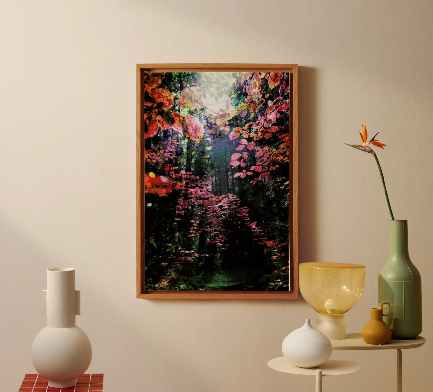 Enchanted canvas van Angelo Cerantola
