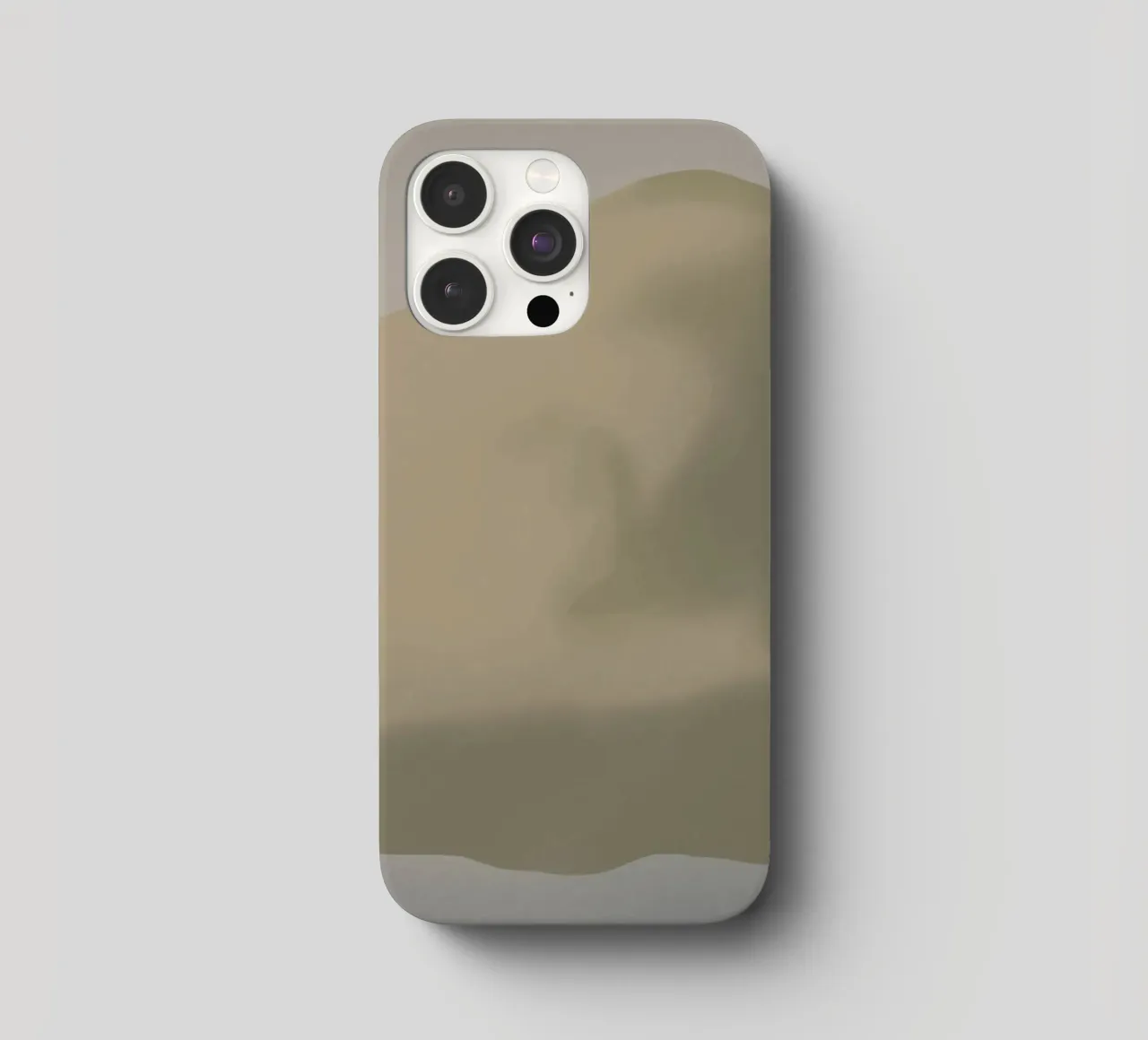 Scultura minimale in scala di grigi -Nuvola cover iphone da Little Dean