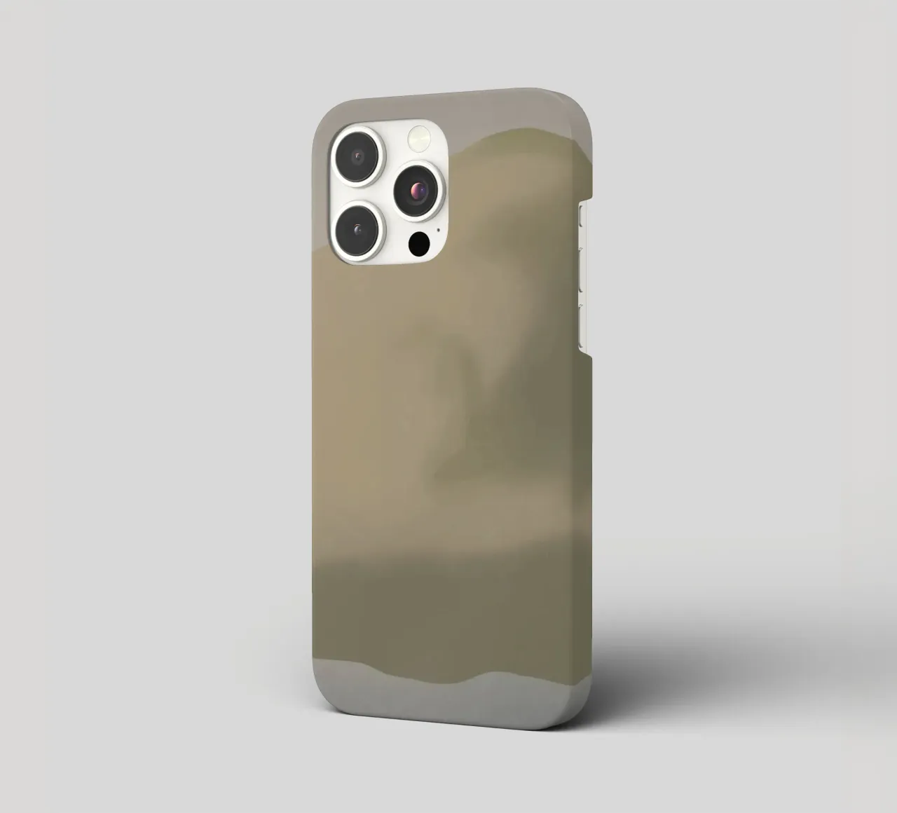 Scultura minimale in scala di grigi -Nuvola cover iphone da Little Dean